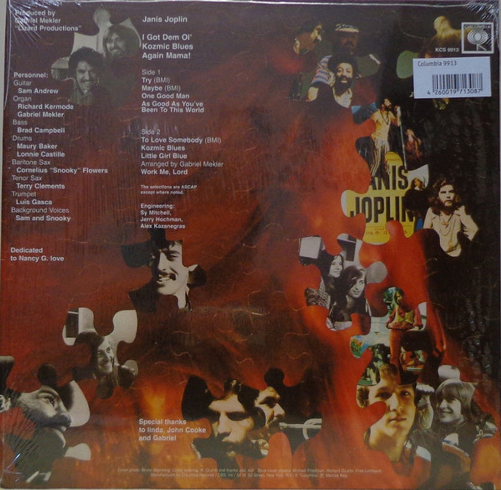 Janis Joplin – I Got Dem Ol'kozmic Blues Again Mama! (LP Vinyl)