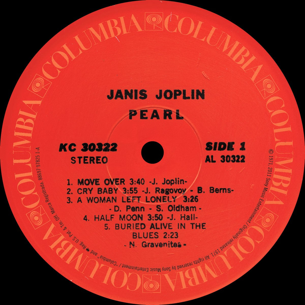Janis Joplin – Pearl (180 Gram LP Vinyl) - Alternate View