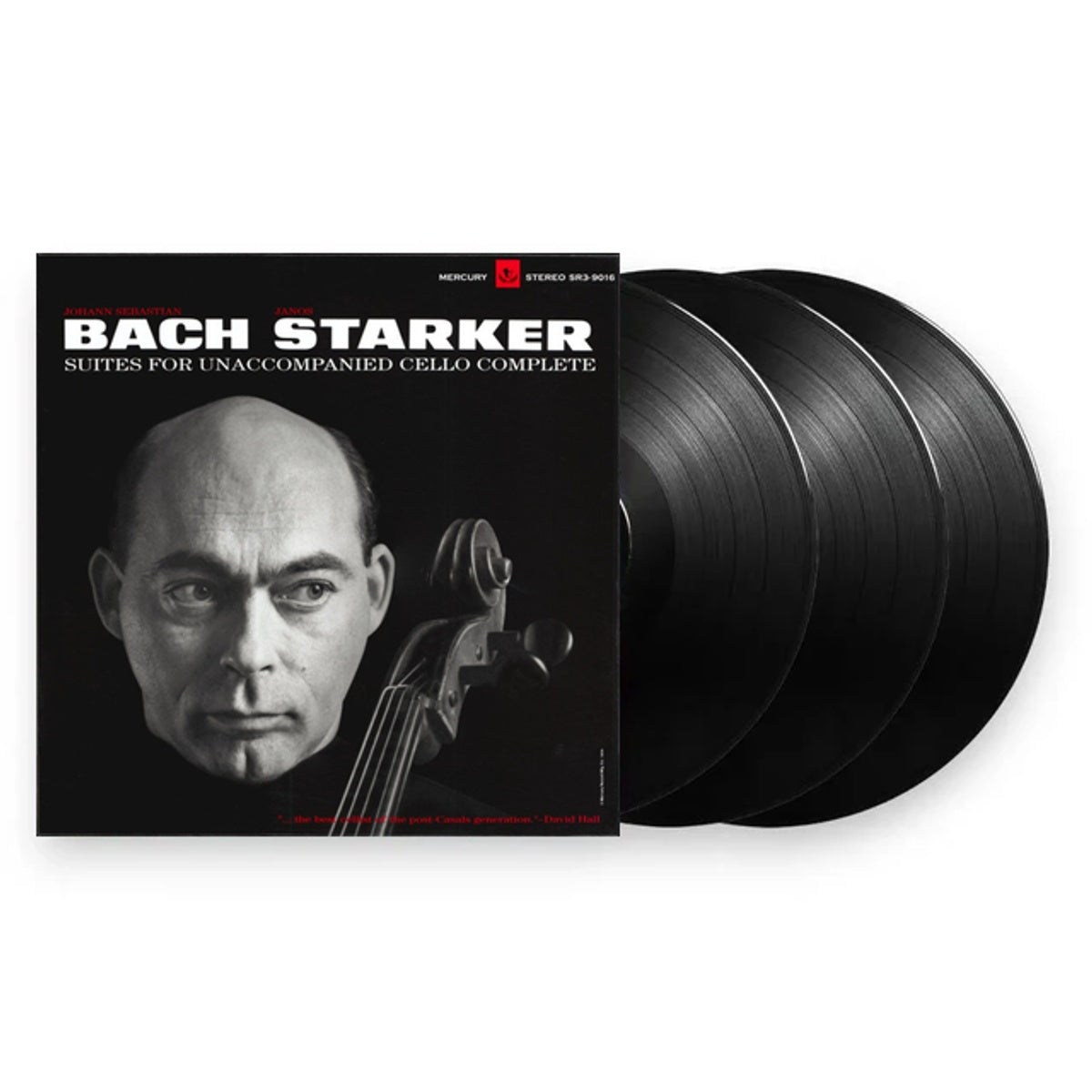 Janos Starker - Bach Suites For Unaccompanied Cello Complete (3-LP Vinyl)