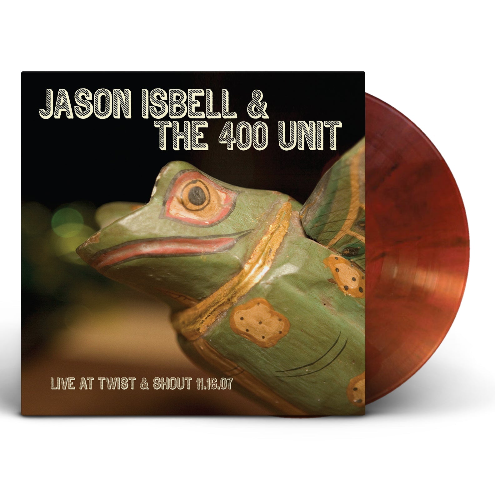 Jason Isbell & The 400 Unit – Live at Twist & Shout (Root Beer Swirl LP Vinyl)