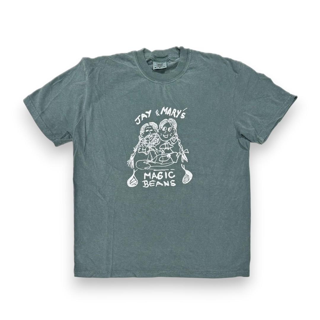 Jay And Mary's Magic Beans Blue Spuce T-Shirt - Front