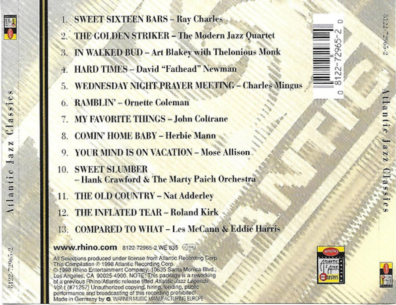Jazz Classics (CD)