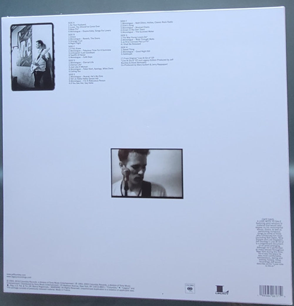 Jeff Buckley – Live At Sin-e (4-LP Vinyl)