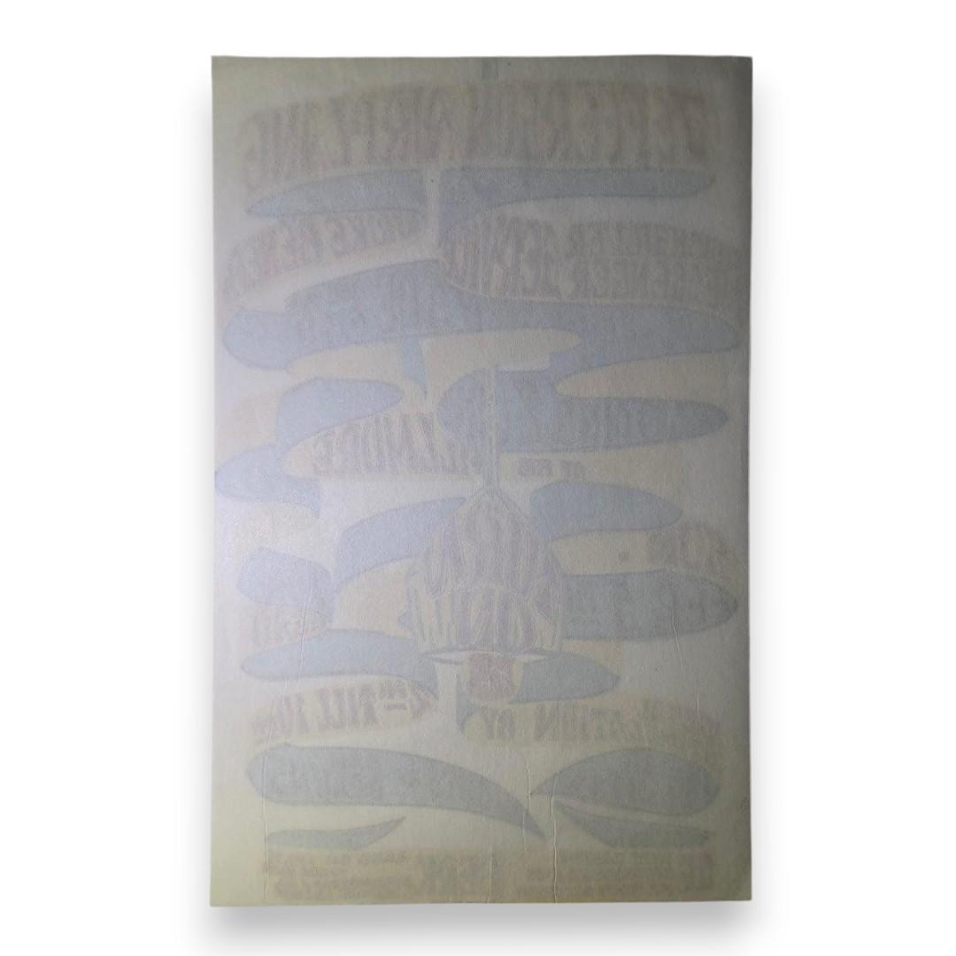 Jefferson Airplane, Quicksilver Messenger Service, Country Joe & The Fish, Loading Zone, The Fillmore by Gut | February 5, 1966 | Vintage Handbill