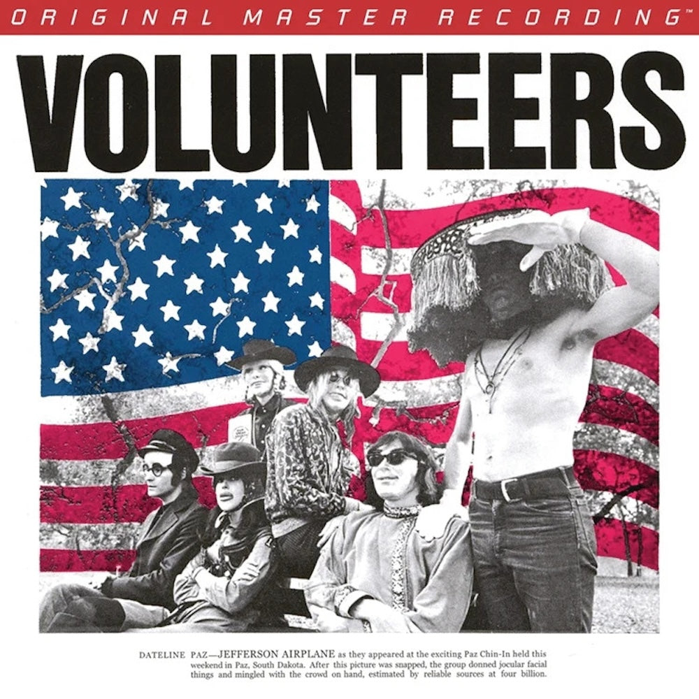 Jefferson Airplane – Volunteers (Mobile Fidelity 180 Gram 2xLP Vinyl) - Back