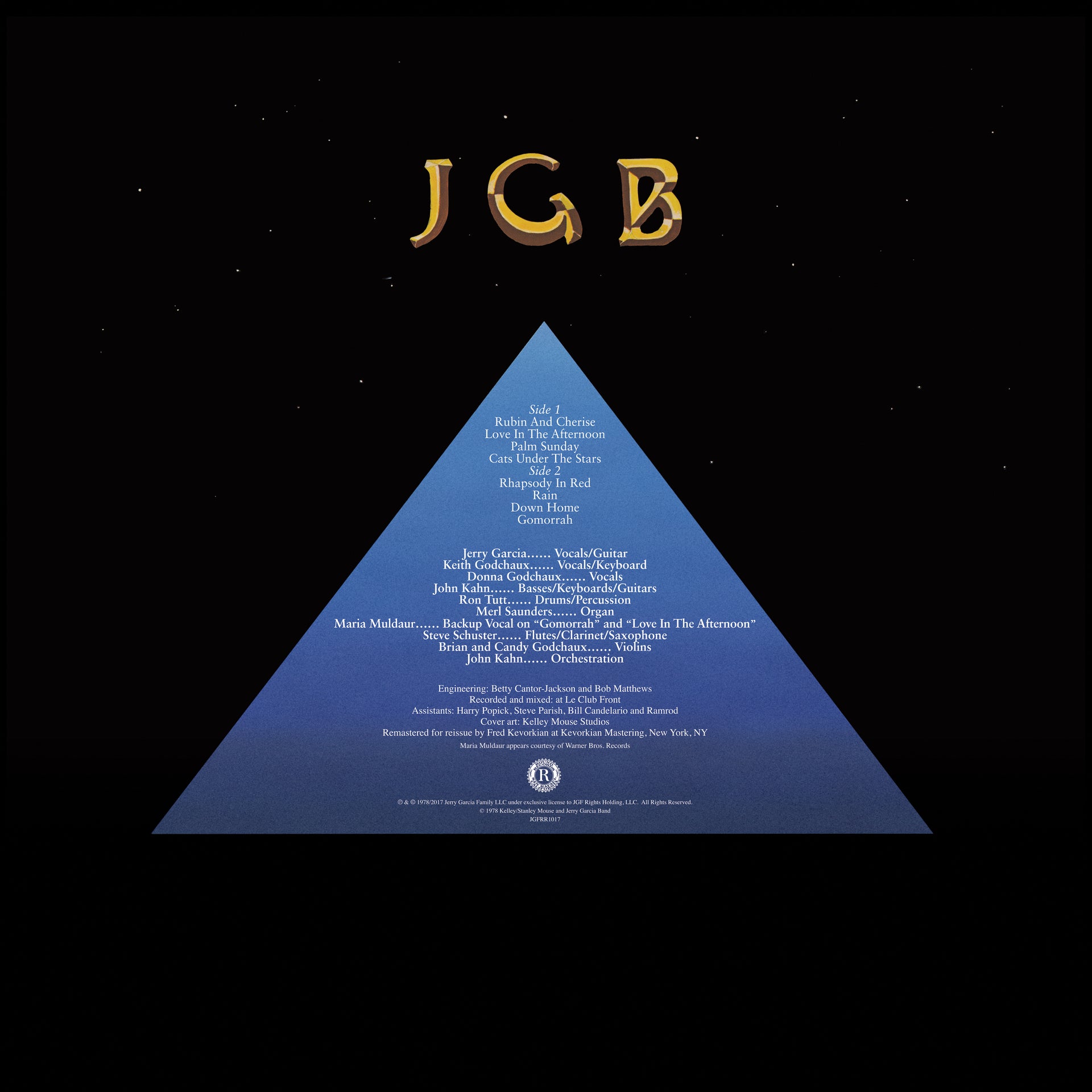Jerry Garcia Band – Cats Under The Stars (Relix Exclusive Jade Eco-Mix LP Vinyl)