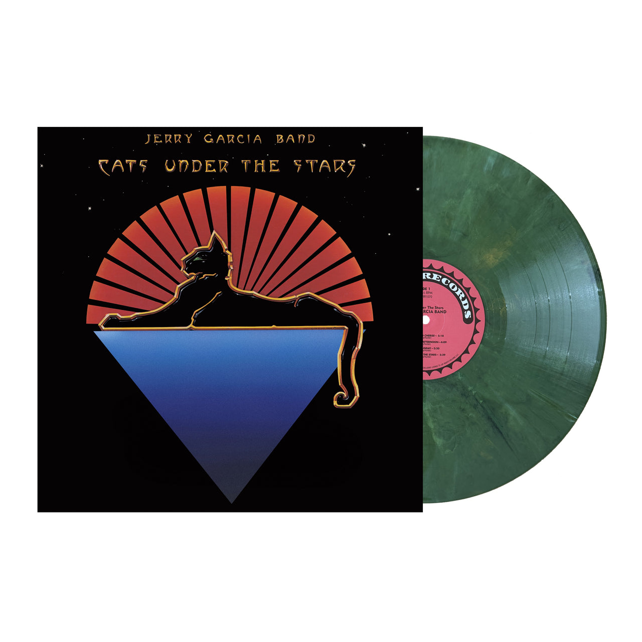 Jerry Garcia Band – Cats Under The Stars (Relix Exclusive Jade Eco-Mix LP Vinyl)