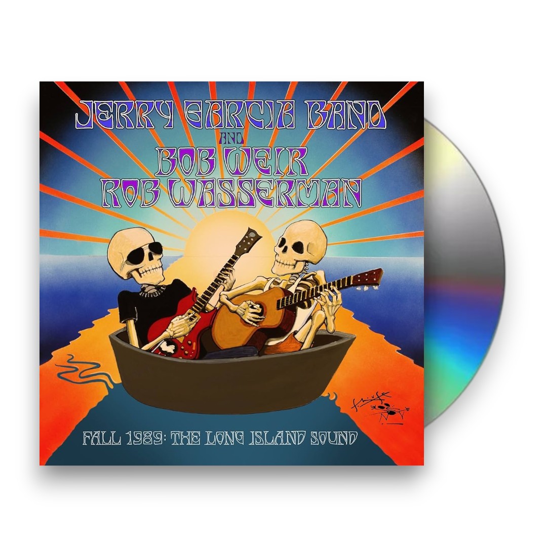 Jerry Garcia Band – Fall 1989: The Long Island Sound (6–CD Box Set) - Front