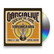Jerry Garcia Band – GarciaLive Vol. 1: March 1st, 1980 Capitol Theatre (3–CD) - Front