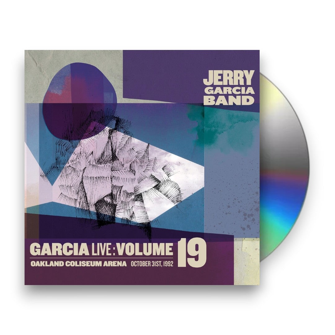 Jerry Garcia Band – GarciaLive Vol. 19: October 31st, 1992 Oakland Coliseum Arena (2–CD) - Front