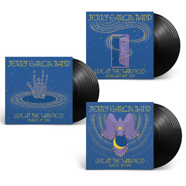 Jerry Garcia Band – Live at The Warfield (13-LP Vinyl Bundle) - Front
