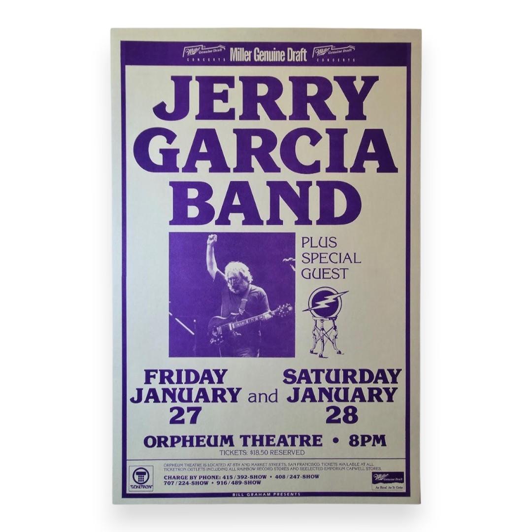 Jerry Garcia Band – Orpheum Theatre, San Francisco (Jan 27–28, 1989)