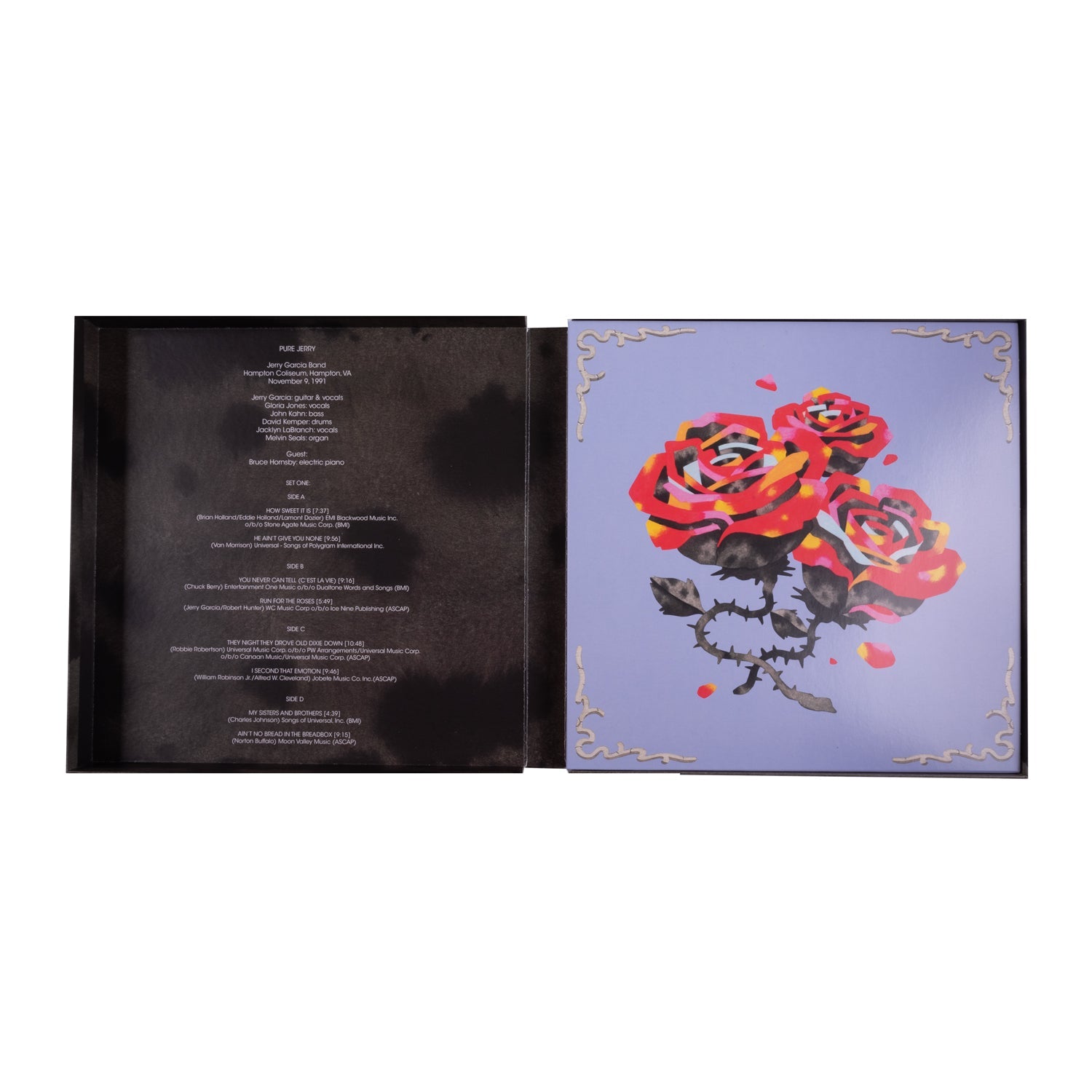Jerry Garcia Band – Pure Jerry: Coliseum, Hampton, VA, November 9, 1991 (5–LP Vinyl) - Alternate View