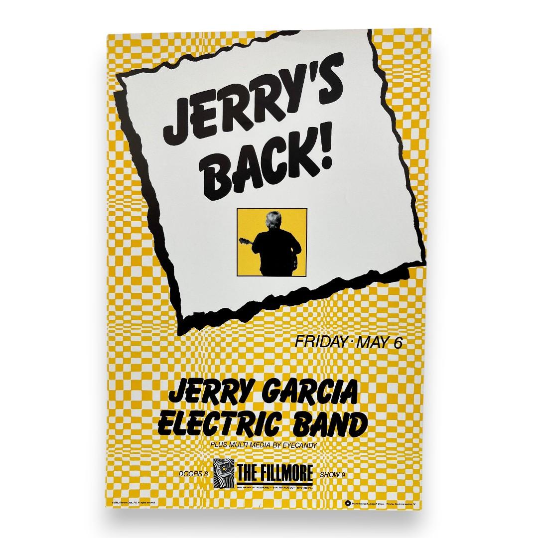 Jerry Garcia Band – The Fillmore, San Francisco (May 6, 1988) by Arlene Owseichik