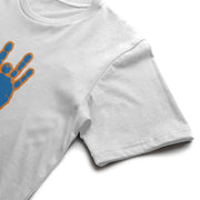Jerry Garcia Blue & Orange Hand T-Shirt