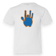 Jerry Garcia Blue & Orange Hand T-Shirt (Kids)