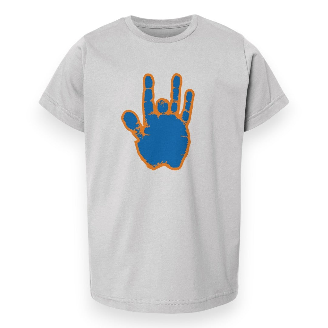Jerry Garcia Blue & Orange Hand T-Shirt (Youth)