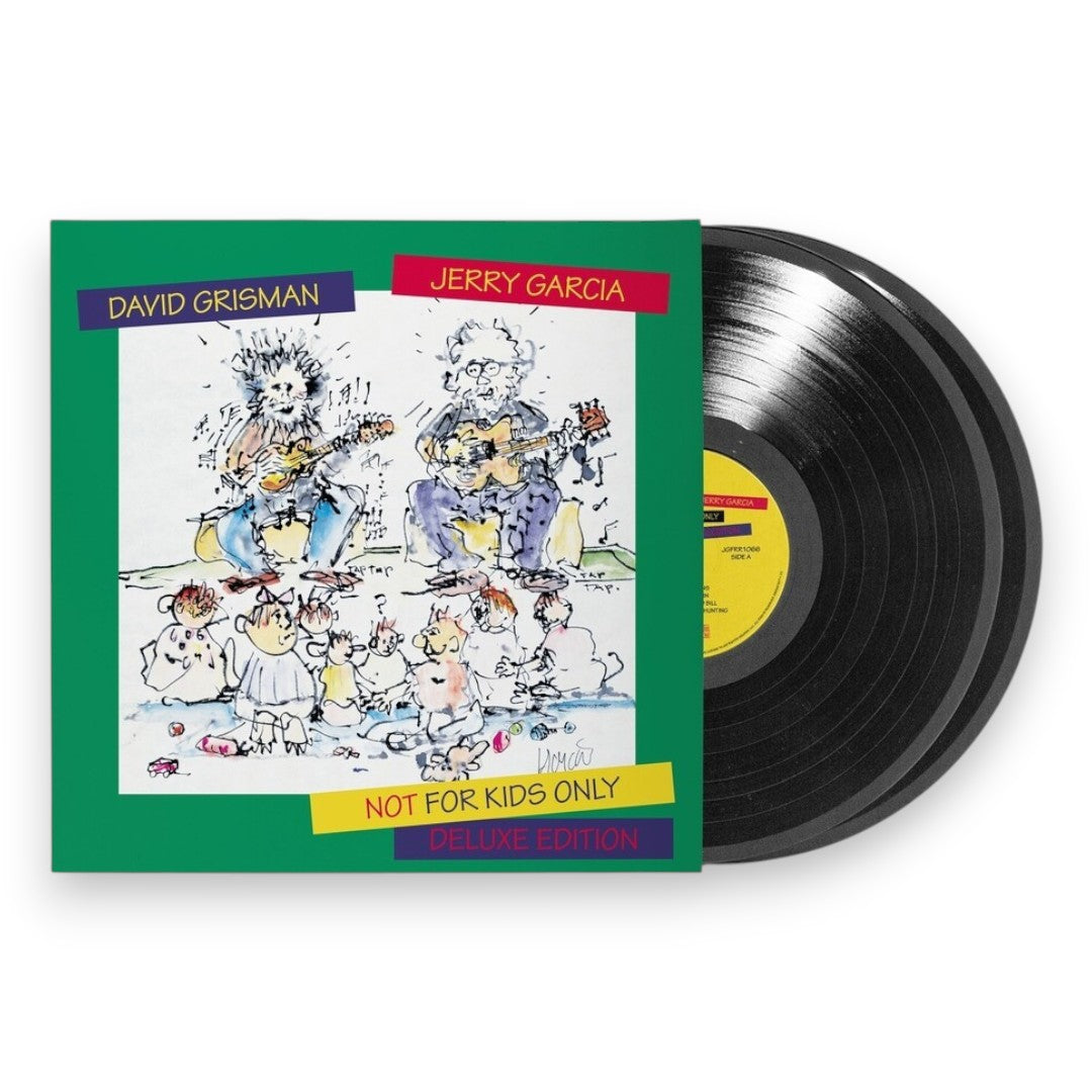 Jerry Garcia / David Grisman – Not For Kids Only (Deluxe 2–LP Vinyl) - Front