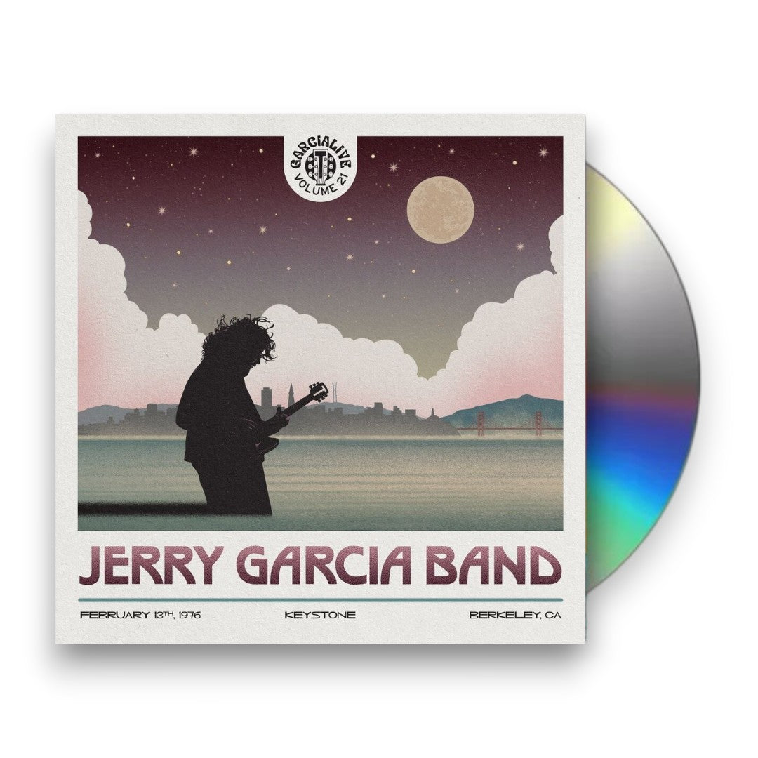 Jerry Garcia – GarciaLive Vol. 21: February 13th, 1976 - Keystone (2-CD) - Front