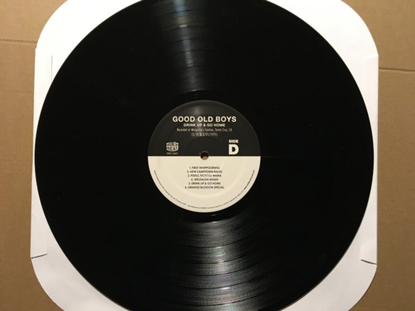 Jerry Garcia / Good Ole Boys - Drink Up And Go Home: Live At Margarita's Cantina 2/20/75 & 2/21/75 (2-LP Vinyl) - Additional View