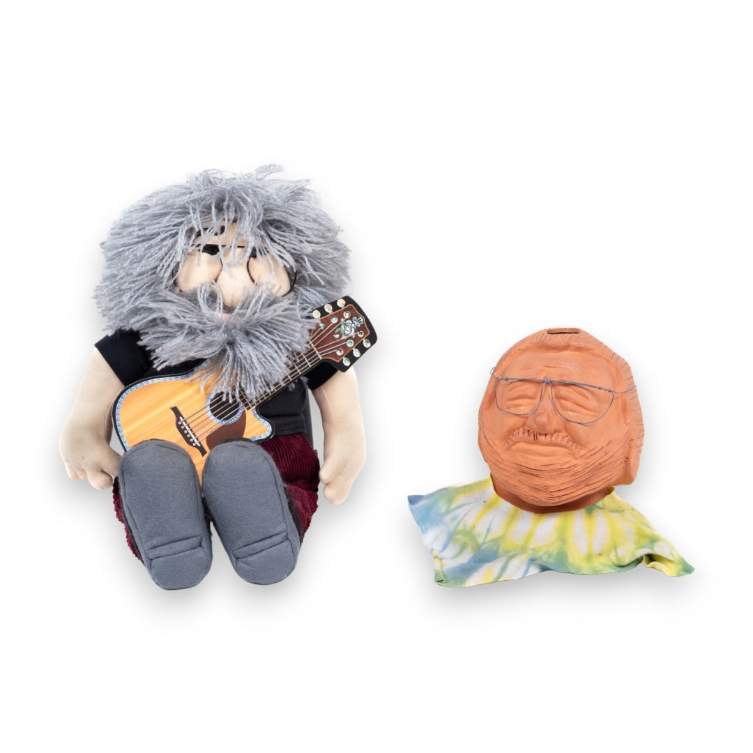 Jerry Garcia "Jerry Doll' Toy and Chia Pet