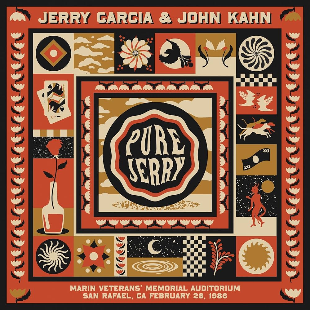 Jerry Garcia & John Kahn – Pure Jerry: Marin Veterans Memorial Auditorium, San Rafael, CA - February 28, 1986 (2–LP Vinyl) - Back