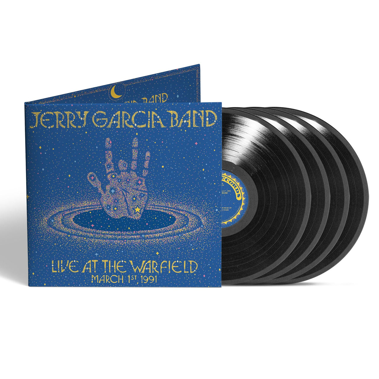 Jerry Garcia – Live At The Warfield: March 1st, 1991 (4-LP Vinyl) - Front