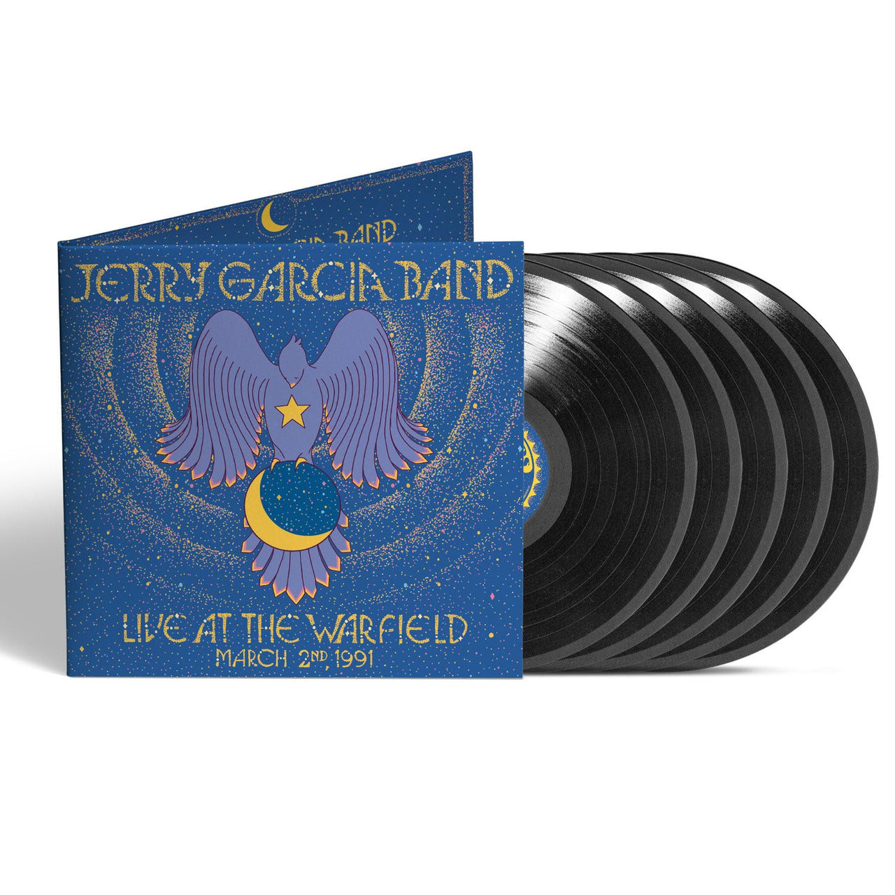 Jerry Garcia – Live At The Warfield: March 2nd, 1991 (5-LP Vinyl) - Front