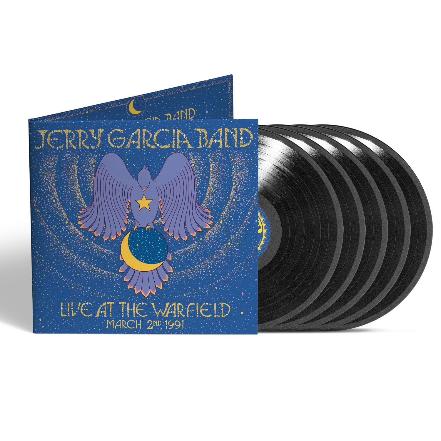 Jerry Garcia – Live At The Warfield: March 2nd, 1991 (5-LP Vinyl) - Front