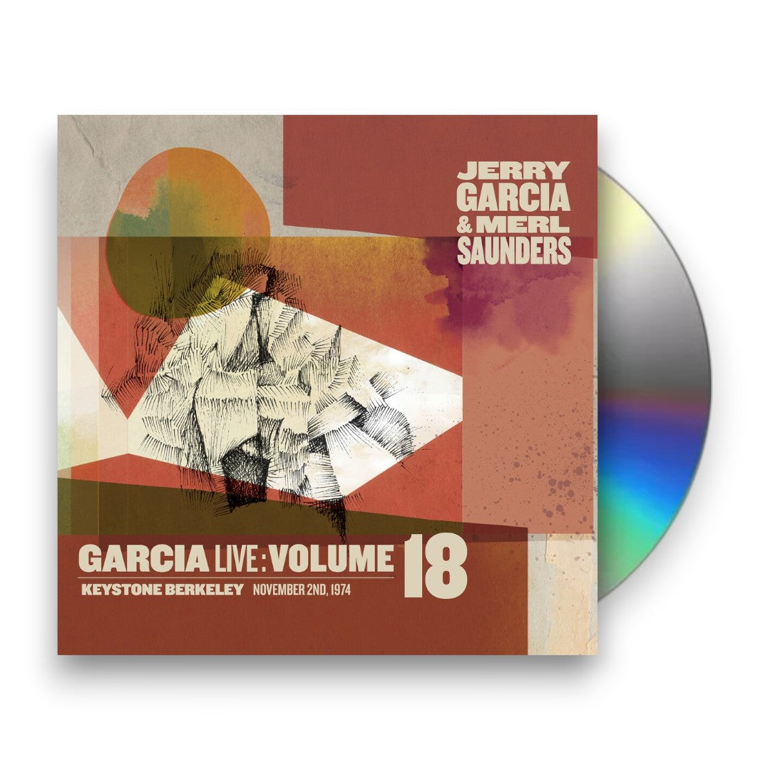 Jerry Garcia & Merl Saunders – GarciaLive Vol. 18: November 2nd, 1974 - Keystone Berkeley (2-CD) - Front