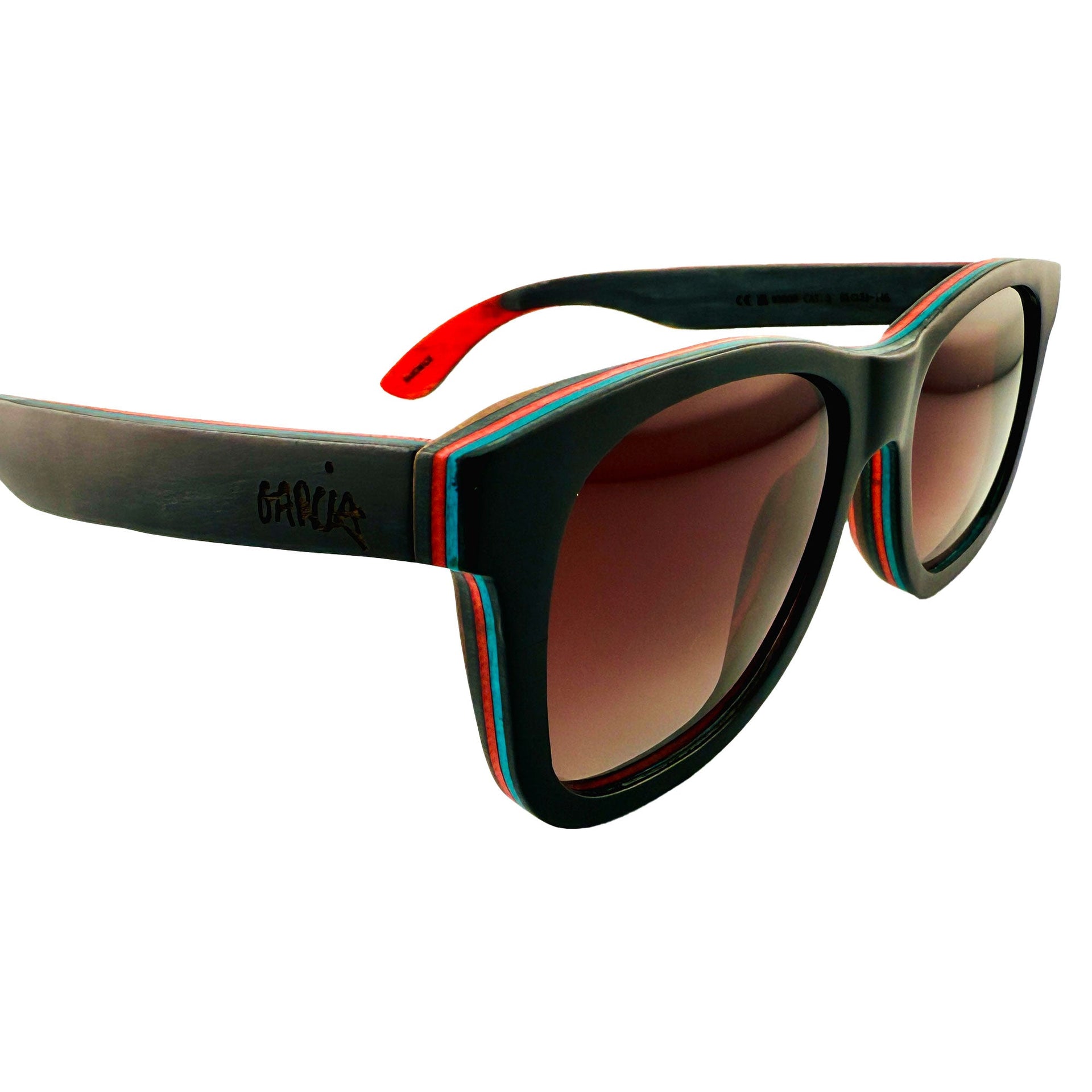 Jerry Garcia Polarized Sunglasses (The Traveler) | Black / Rose