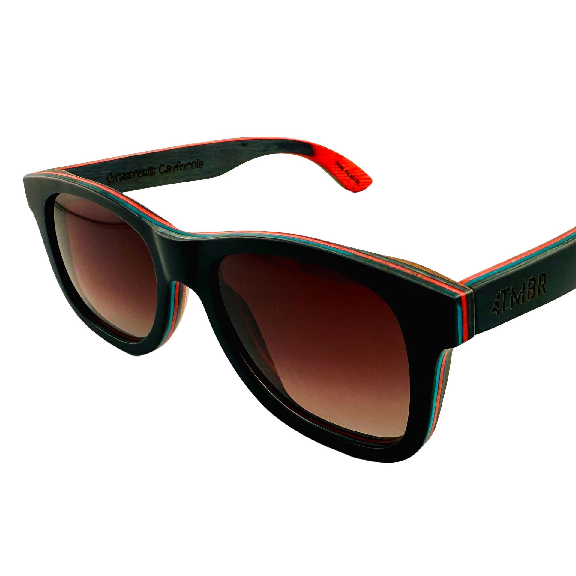 Jerry Garcia Polarized Sunglasses (The Traveler) | Black / Rose
