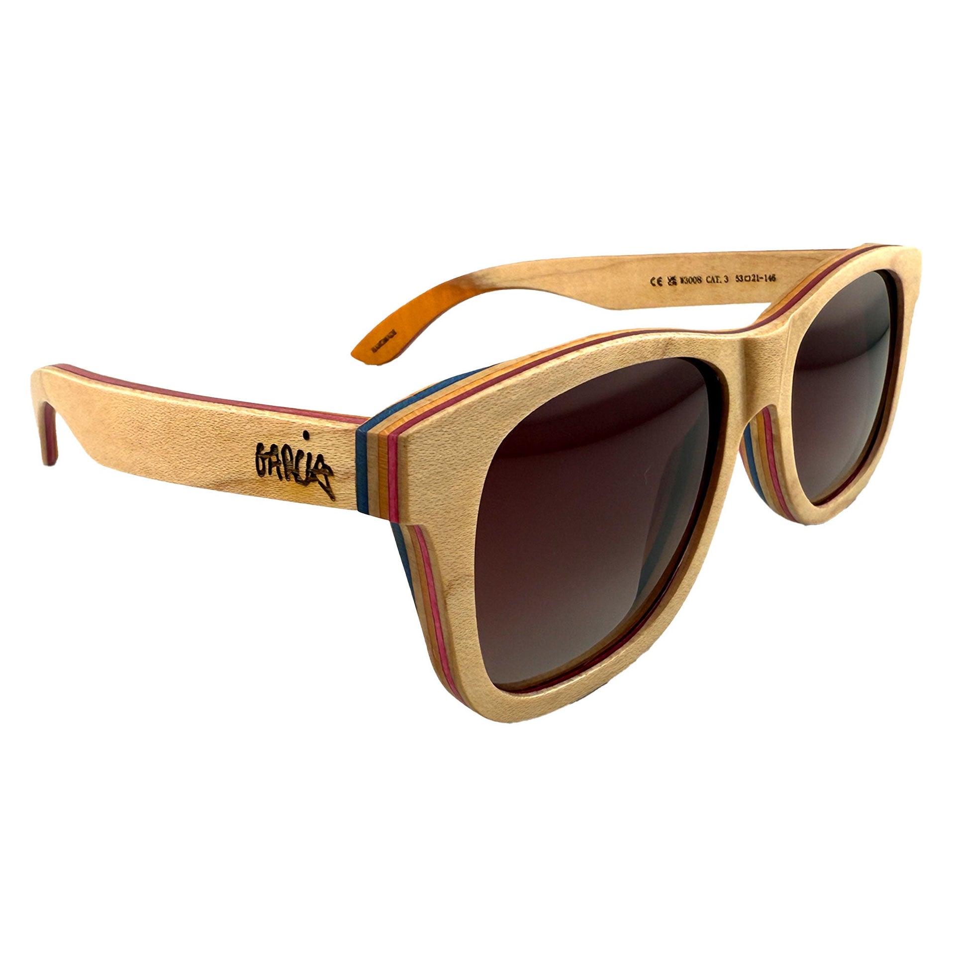 Jerry Garcia Polarized Sunglasses (The Traveler) | Light / Rose