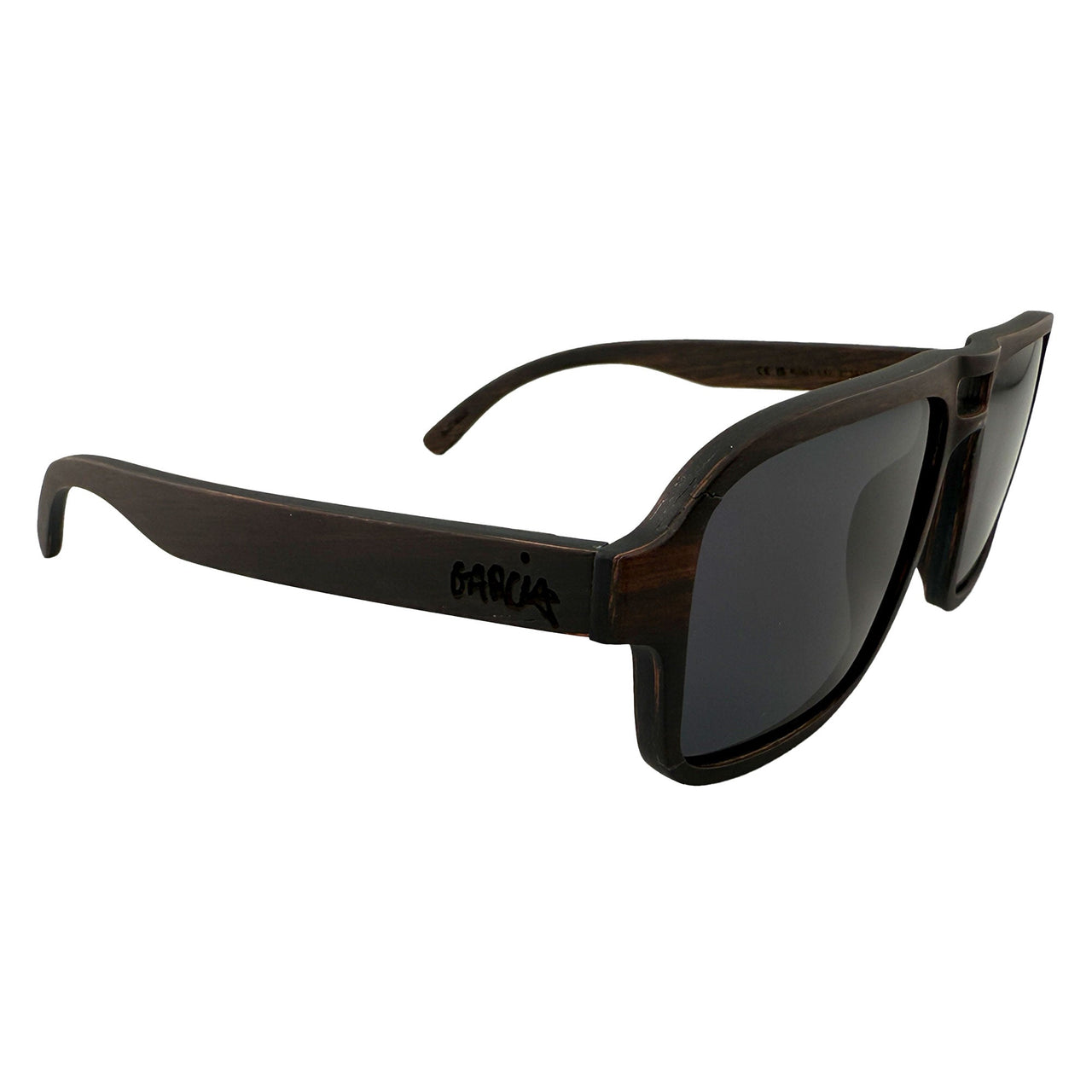 Jerry Garcia Polarized Sunglasses (The Vintage) | Black / Black