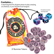 Jerry Garcia's Cosmic Journey Dice Game: Jerry Beats Bummers Gift Set - Alternate View