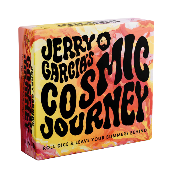 Jerry Garcia's Cosmic Journey Dice Game - Front