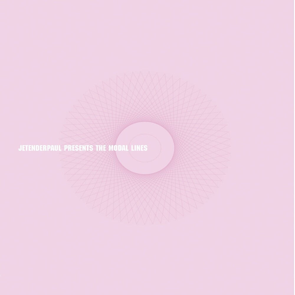 Jetenderpaul – Presents The Modal Lines - Pink Splatter (Colored LP Vinyl)