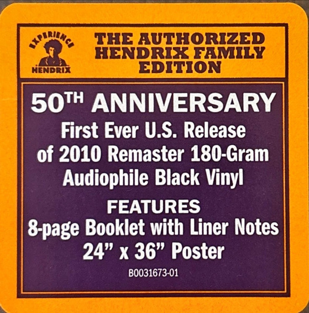 Jimi Hendrix – Band Of Gypsys (LP Vinyl) - Side View