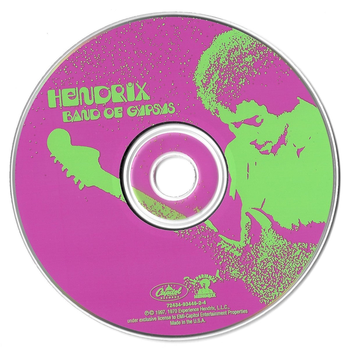 Jimi Hendrix – Band Of Gypsys (Remastered CD) - Detail