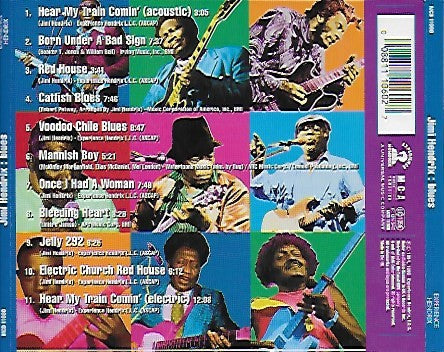 Jimi Hendrix – Blues (2-LP Vinyl) - Detail