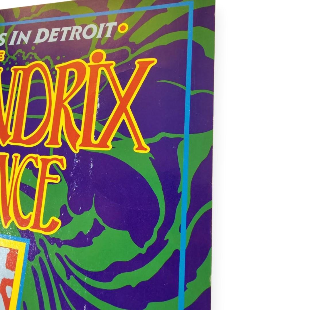 Jimi Hendrix Experience – Cobo Arena, Detroit (Nov 30, 1968) by Dennis Loren & Matthew Rock (2nd Edition, Poor Condition)