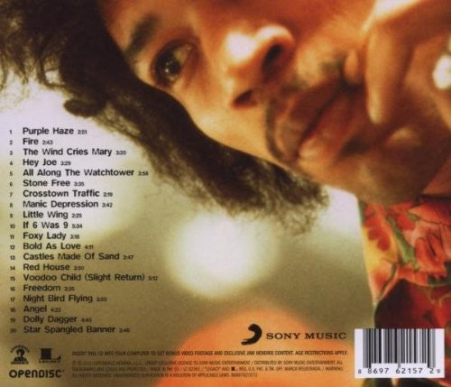 Jimi Hendrix – Experience Hendrix: The Best of Jimi Hendrix (CD) - Detail