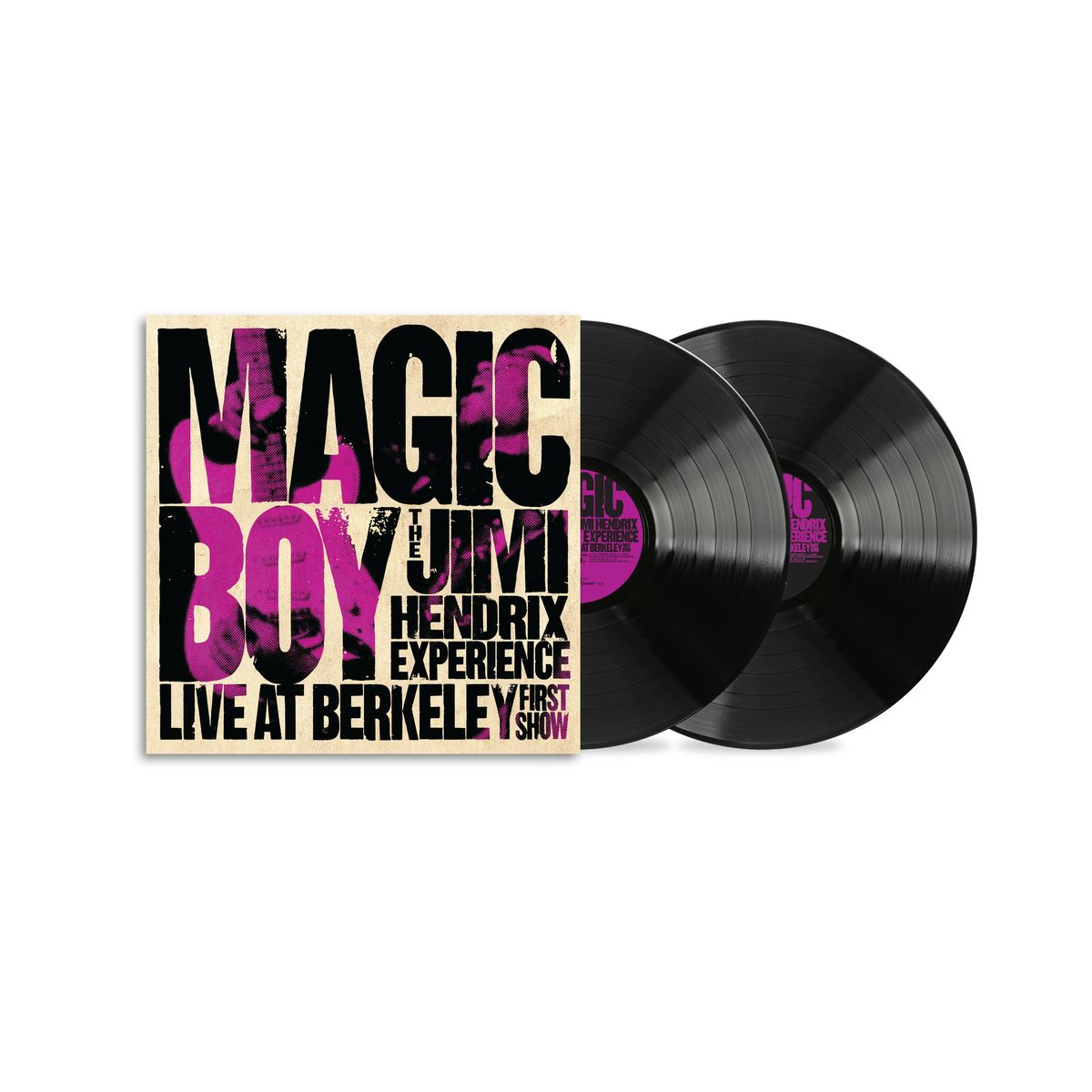 Jimi Hendrix Experience – Magic Boy: The Jimi Hendrix Experience Live At Berkeley, First Show (2-LP Vinyl)