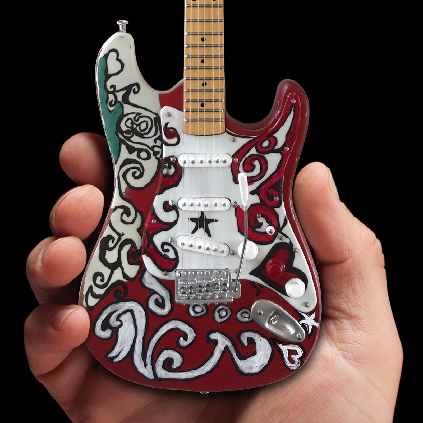 Jimi Hendrix Fender Stratocaster Mini Guitars (Set of 3)