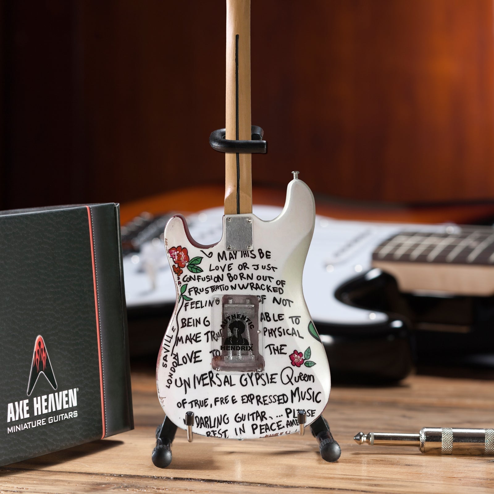 Jimi Hendrix Fender Stratocaster Mini Guitars (Set of 3)