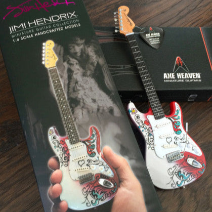 Jimi Hendrix Fender Stratocaster Monterey Mini Guitar | relix.shop