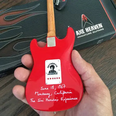 Jimi Hendrix Fender Stratocaster Monterey Mini Guitar | relix.shop