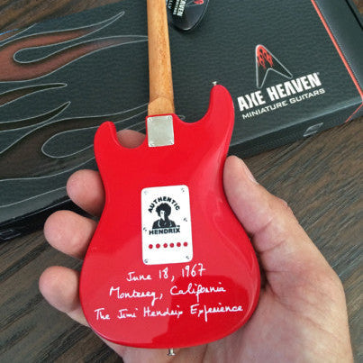 Jimi Hendrix Fender Stratocaster Monterey Mini Guitar