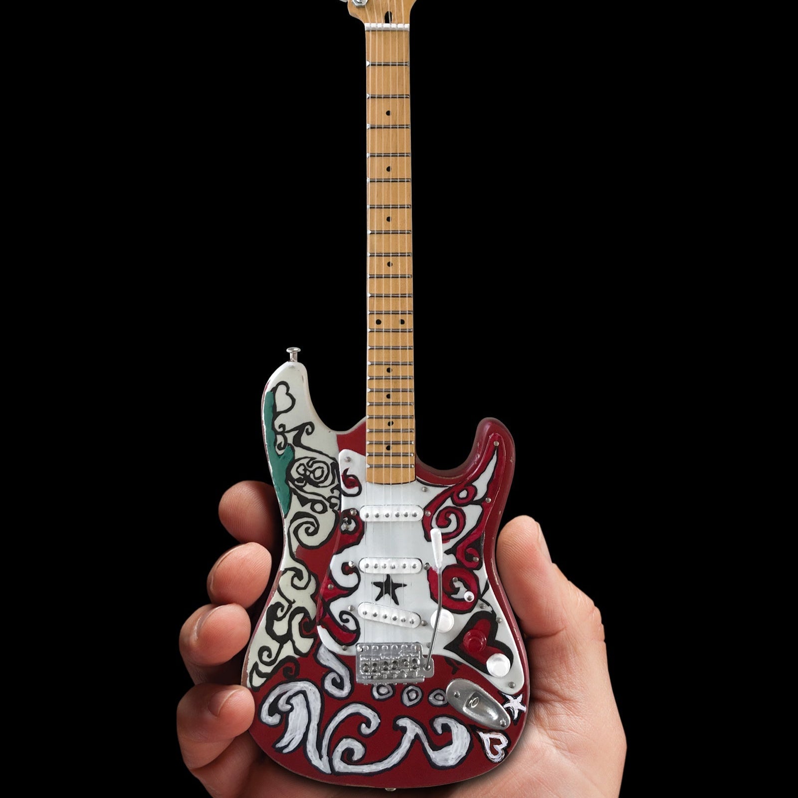 Jimi Hendrix Fender Stratocaster Saville Mini Guitar | relix.shop