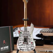 Jimi Hendrix Fender Stratocaster Saville Mini Guitar